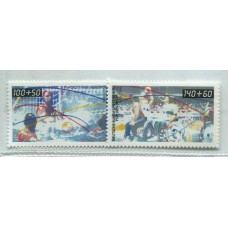 ALEMANIA OCCIDENTAL 1990 SERIE COMPLETA DE ESTAMPILLAS NUEVAS MINT 7 EUROS